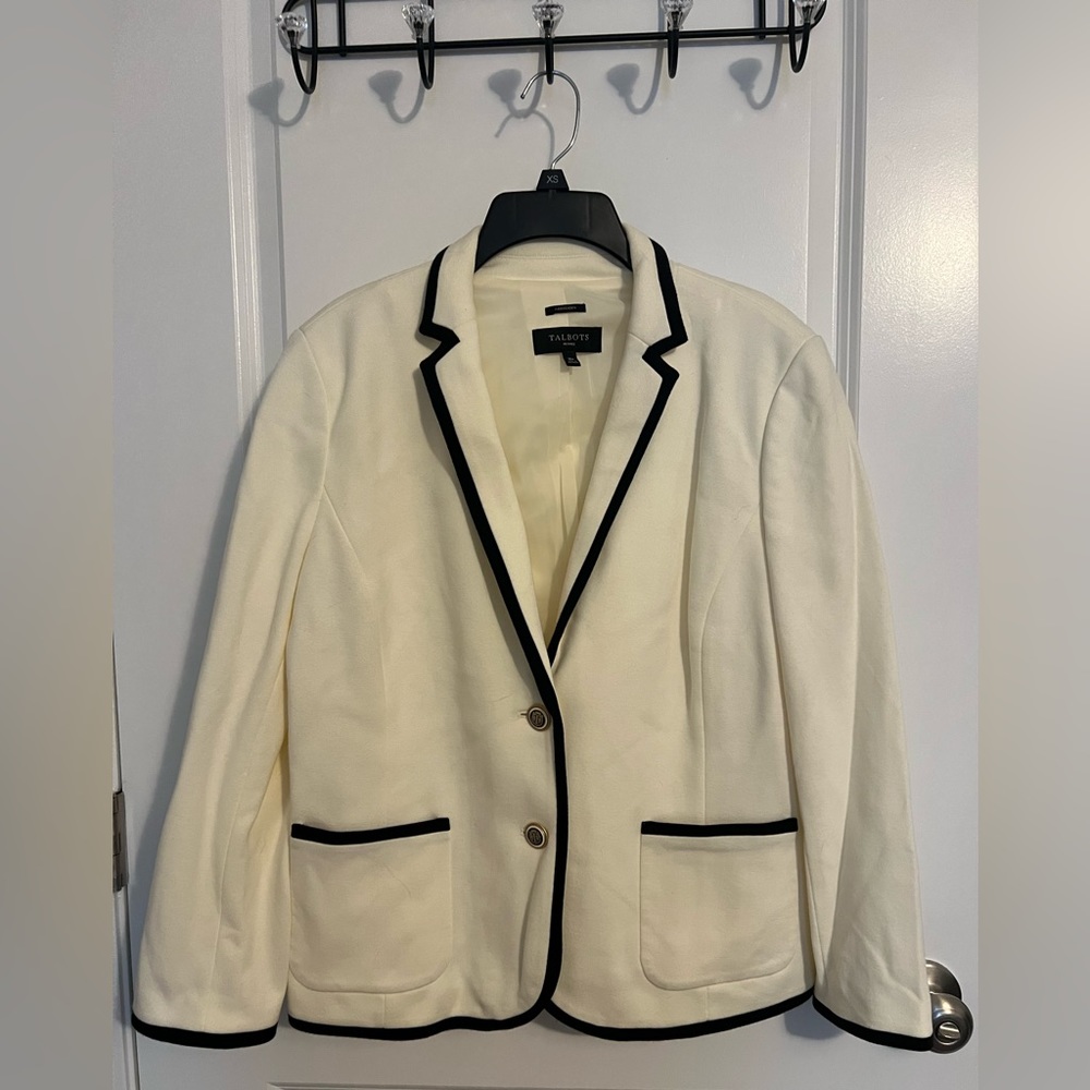 White Talbots Suit Jacket